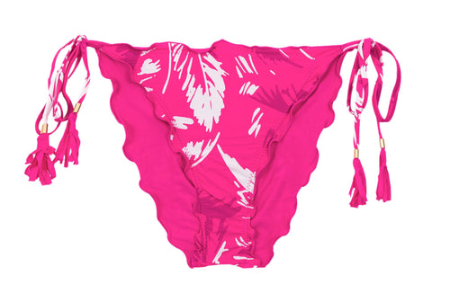 Product Front: Rio De Sol Bragas Bottom Pink-Palms Frufru-Comfy