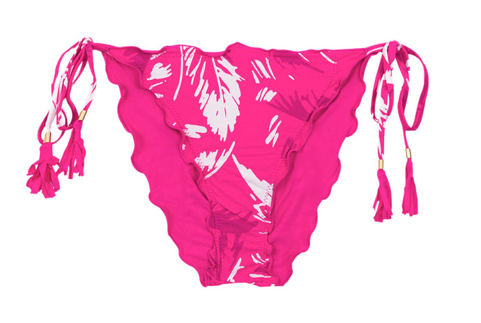 Product Front: Rio De Sol Bragas Bottom Pink-Palms Frufru-Comfy