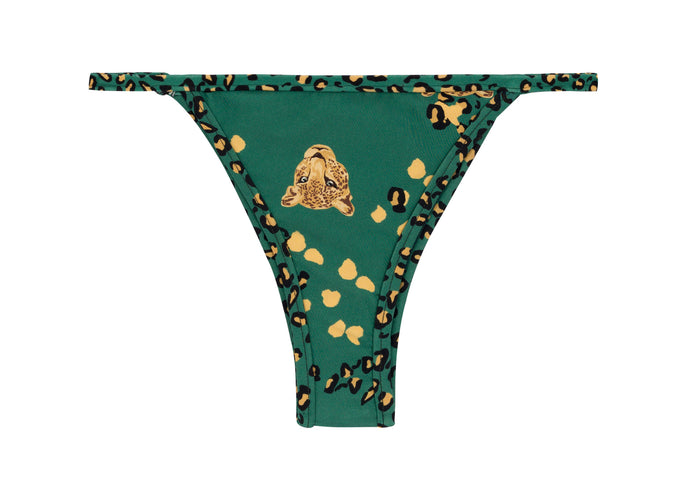Product Front: Rio De Sol Bragas Bottom Roar-Green California