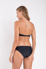 Cargar imagen en el visor de la galería, Model Back: Rio De Sol Bragas Bottom Touch-Black Essential-Comfy
