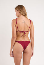 Cargar imagen en el visor de la galería, Model Back: Rio De Sol Bragas Bottom Touch-Carmim Selena
