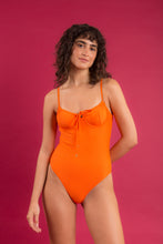 Cargar imagen en el visor de la galería, Image 09: Rio De Sol Una Pieza Dots-Orange Julia
