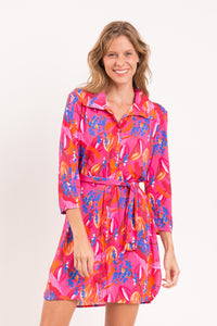 Model Front: Rio De Sol Vestido Camidero Flavors Chemise