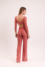 Cargar imagen en el visor de la galería, Model Back: Rio De Sol Pantalones De Playa Floral-Scales Pants Lana
