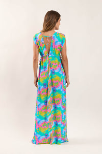 Model Back: Rio De Sol Vestido De Playa Fusion Long Dress Soleil