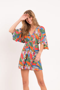 Image 04: Rio De Sol Vestido De Playa Jungle Mini Dress