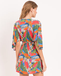 Image 07: Rio De Sol Vestido De Playa Jungle Mini Dress