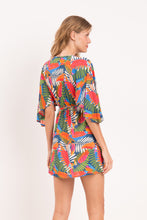 Cargar imagen en el visor de la galería, Image 09: Rio De Sol Vestido De Playa Jungle Mini Dress
