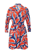 Cargar imagen en el visor de la galería, Product Front: Rio De Sol Vestido De Playa Leaves Chemise
