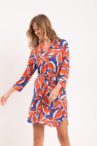 Image 11: Rio De Sol Vestido De Playa Leaves Chemise
