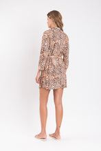 Cargar imagen en el visor de la galería, Image 08: Rio De Sol Vestido De Playa Leopard Chemise
