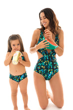 Cargar imagen en el visor de la galería, Model Back: Rio De Sol Traje De Baño De Dos Piezas Para Niña Luce Kids
