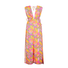 Cargar imagen en el visor de la galería, Product Back: Rio De Sol Vestido De Playa Lyla Long Dress Soleil
