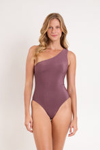 Cargar imagen en el visor de la galería, Model Front: Rio De Sol Una Pieza Malibu-Ebano Sienna
