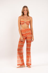 Model Front: Rio De Sol Pantalones De Playa Maracai Pants Lana