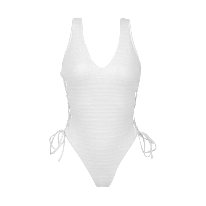 Product Front: Rio De Sol Una Pieza Memphis-White Zoe