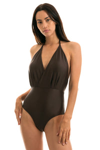Model Front: Rio De Sol Una Pieza Meteorite Transpassado