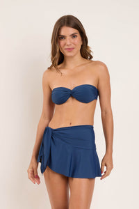 Model Front: Rio De Sol Falda De Playa Mini Skirt Navy