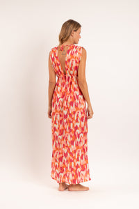 Model Back: Rio De Sol Vestido De Playa Mirage Long Dress Soleil