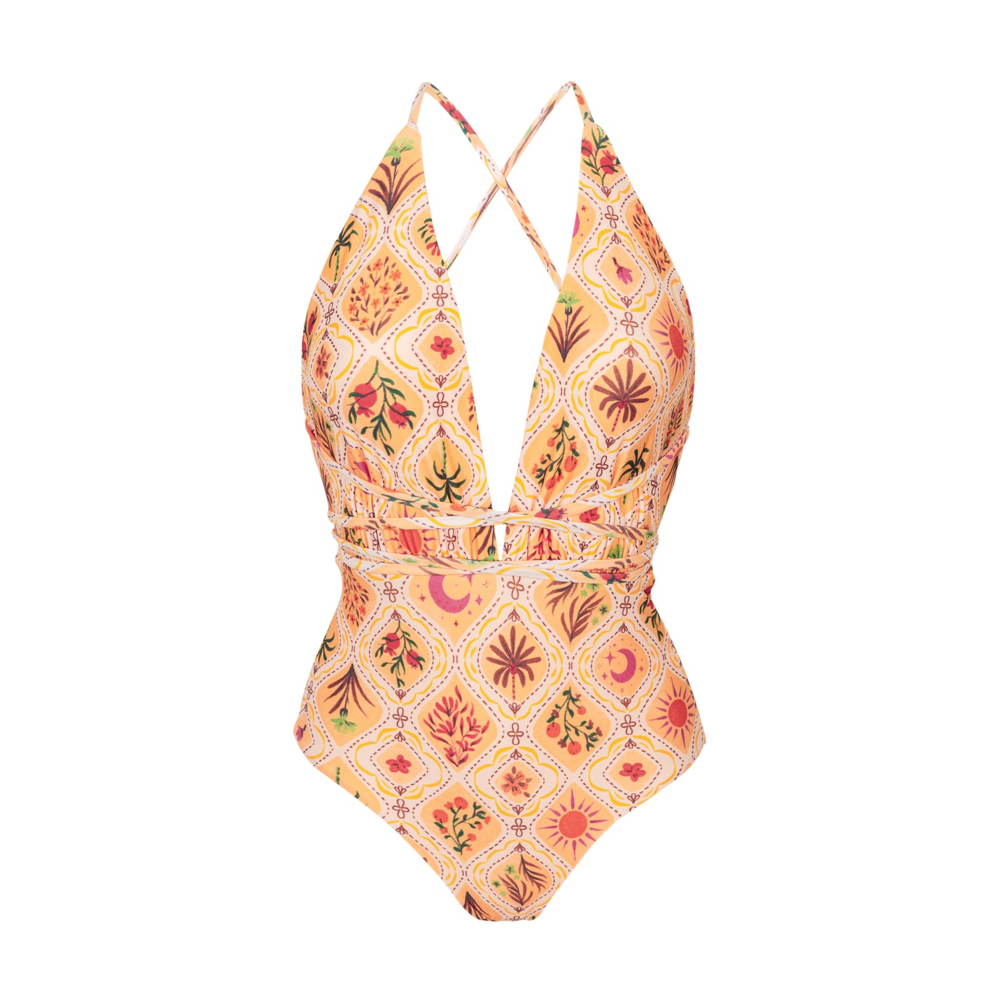 Product Front: Rio De Sol Una Pieza Mosaico New Vegas