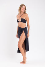 Cargar imagen en el visor de la galería, Image 03: Rio De Sol Falda De Playa Nero Long-Skirt-Knot
