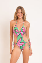 Cargar imagen en el visor de la galería, Model Front: Rio De Sol Una Pieza Parrots Trikini-Comfy
