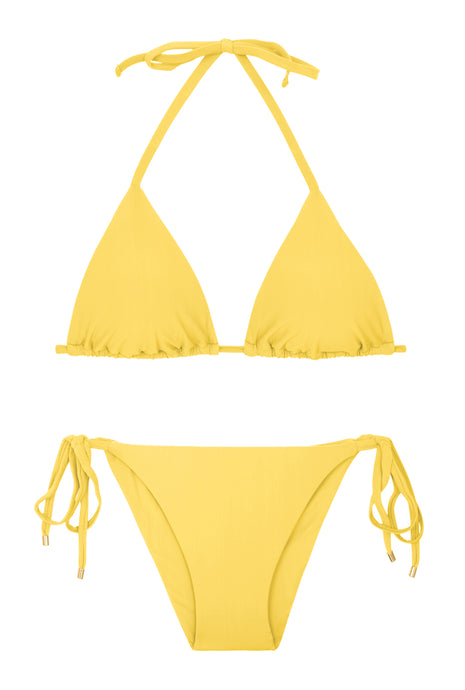 Product Front: Rio De Sol Conjunto Set Amarelo Tri-Inv Lacinho