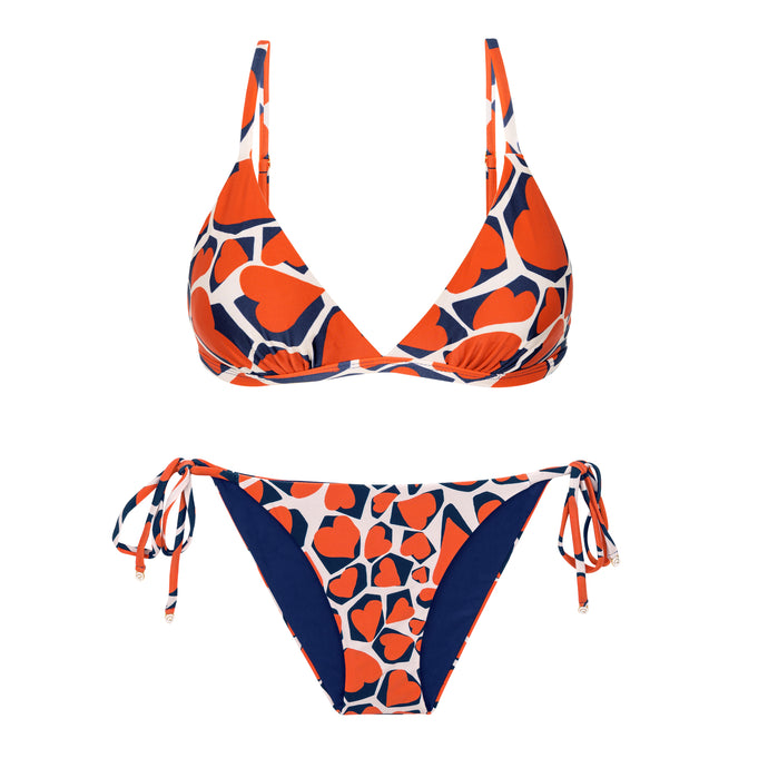 Product Front: Rio De Sol Conjunto Set Amore-Red Tri-Fixo Ibiza-Comfy