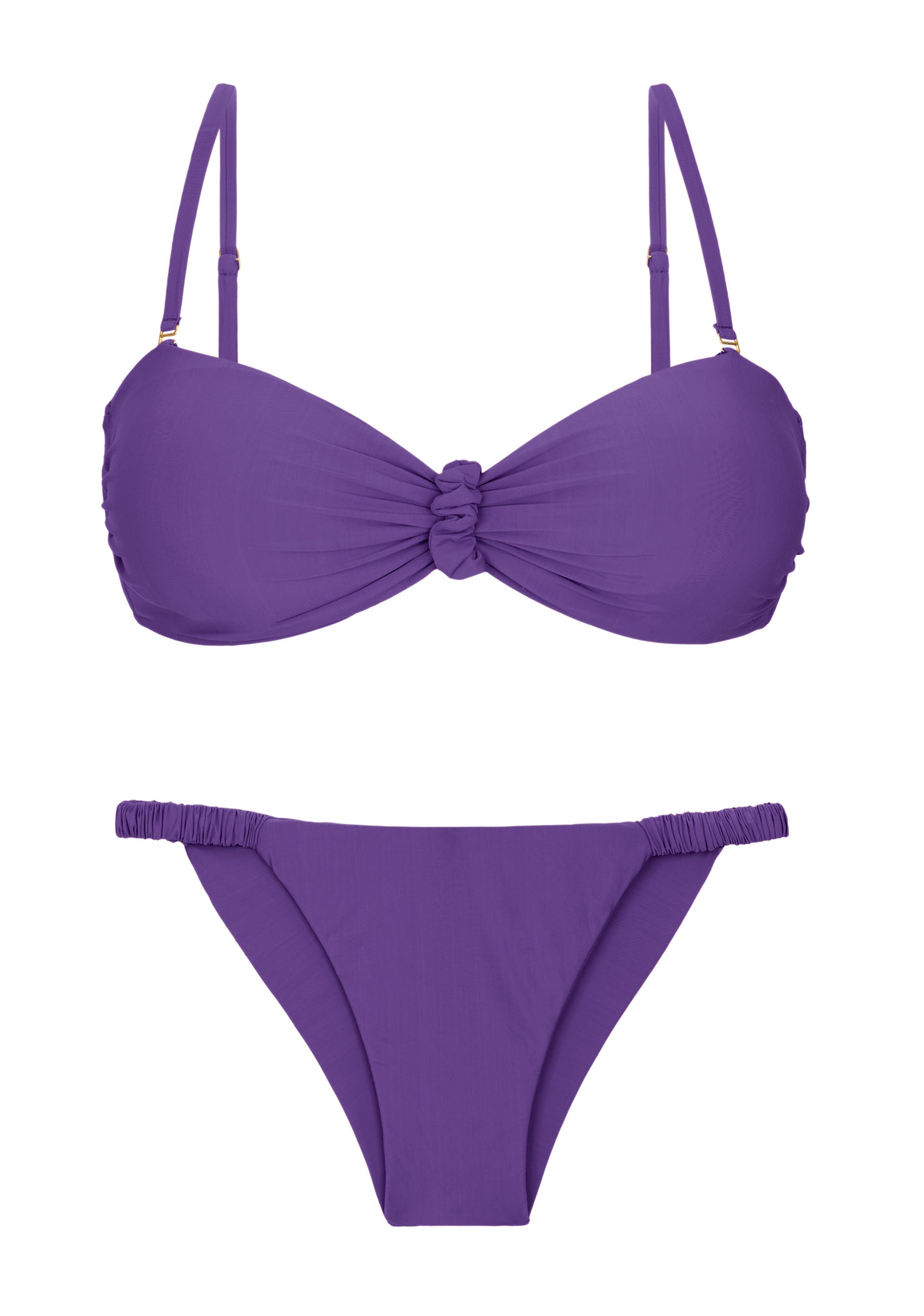 Product Front: Rio De Sol Conjunto Set Amuleto Bandeau-Crispy Cheeky-Crispy