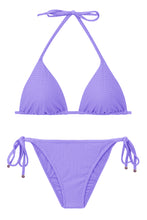 Cargar imagen en el visor de la galería, Product Front: Rio De Sol Conjunto Set Bora-Lavanda Tri-Inv Lacinho
