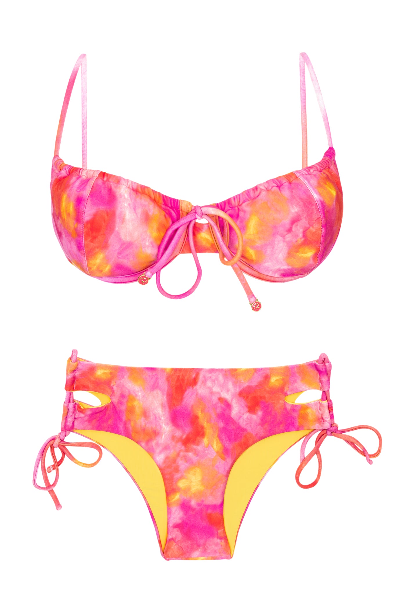 Product Front: Rio De Sol Conjunto Set Joyful Balconet-Tie Madrid