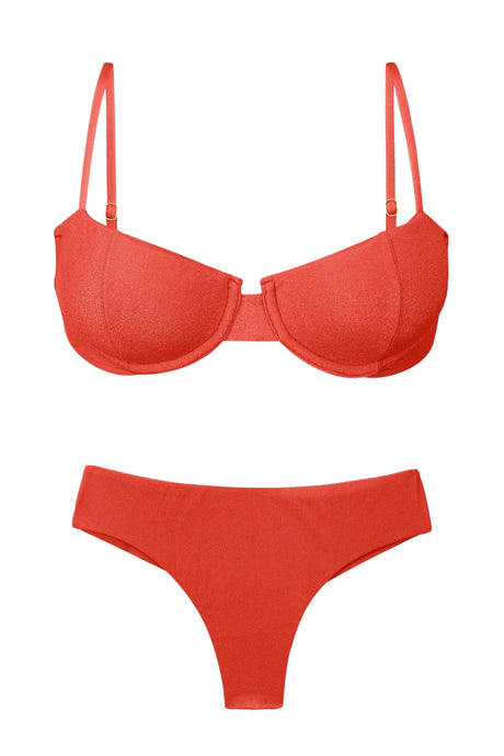 Product Front: Rio De Sol Conjunto Set Malibu-Chili Balconet Ciao
