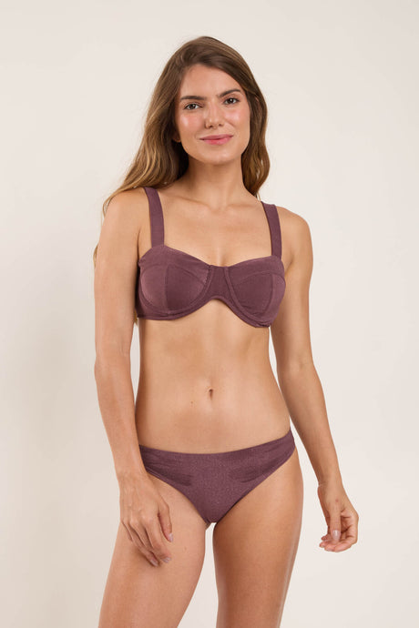 Model Front: Rio De Sol Conjunto Set Malibu-Ebano Amelia Essential-Comfy