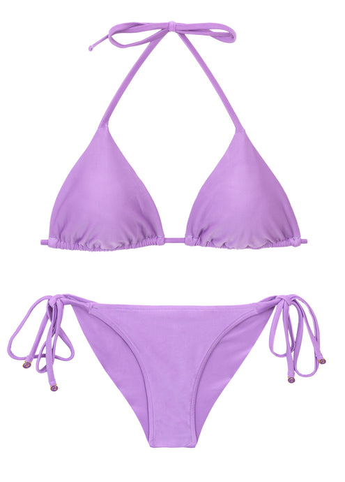 Product Front: Rio De Sol Conjunto Set Orchid Tri-Inv Cheeky-Tie