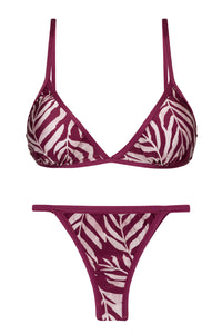 Product Front: Rio De Sol Conjunto Set Palms-Vine Tri-Fixo California
