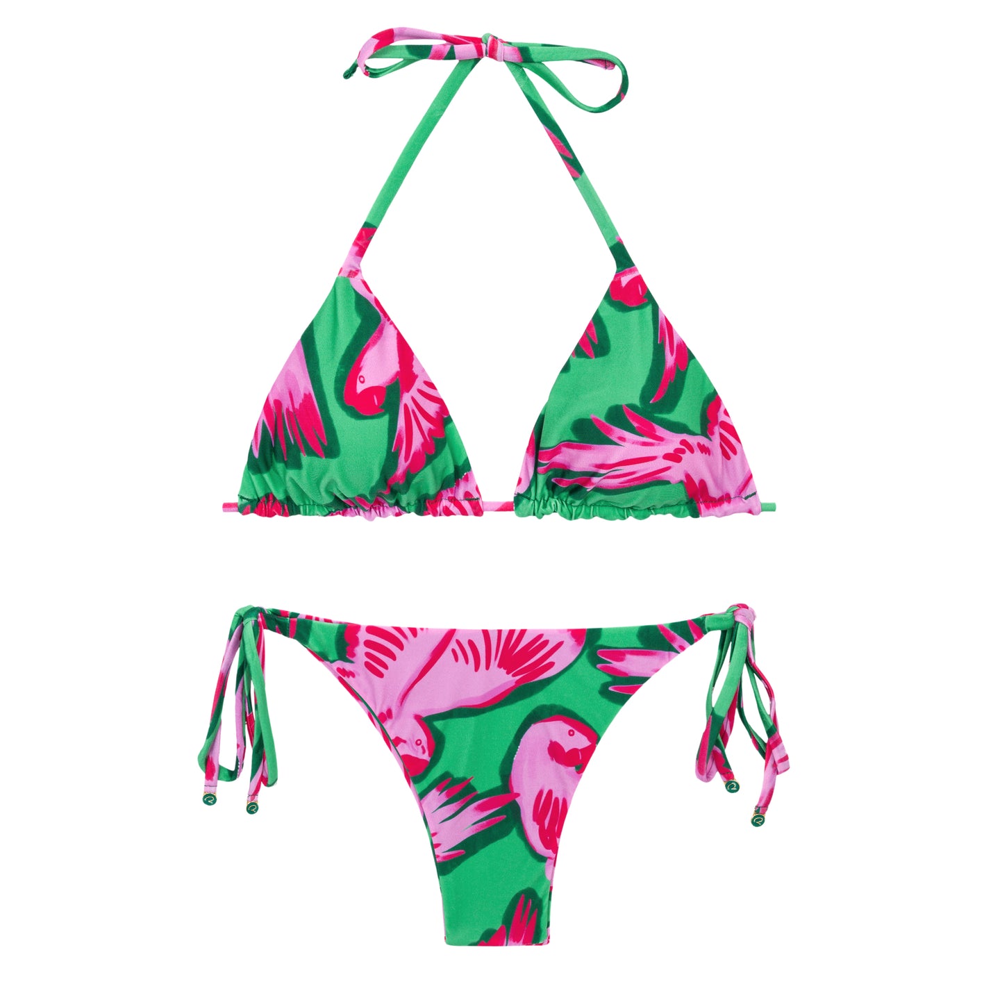 Product Front: Rio De Sol Conjunto Set Parrots Tri-Inv Ibiza