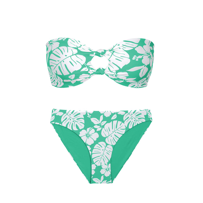 Product Front: Rio De Sol Conjunto Set Pua-Valley Lani Waikiki