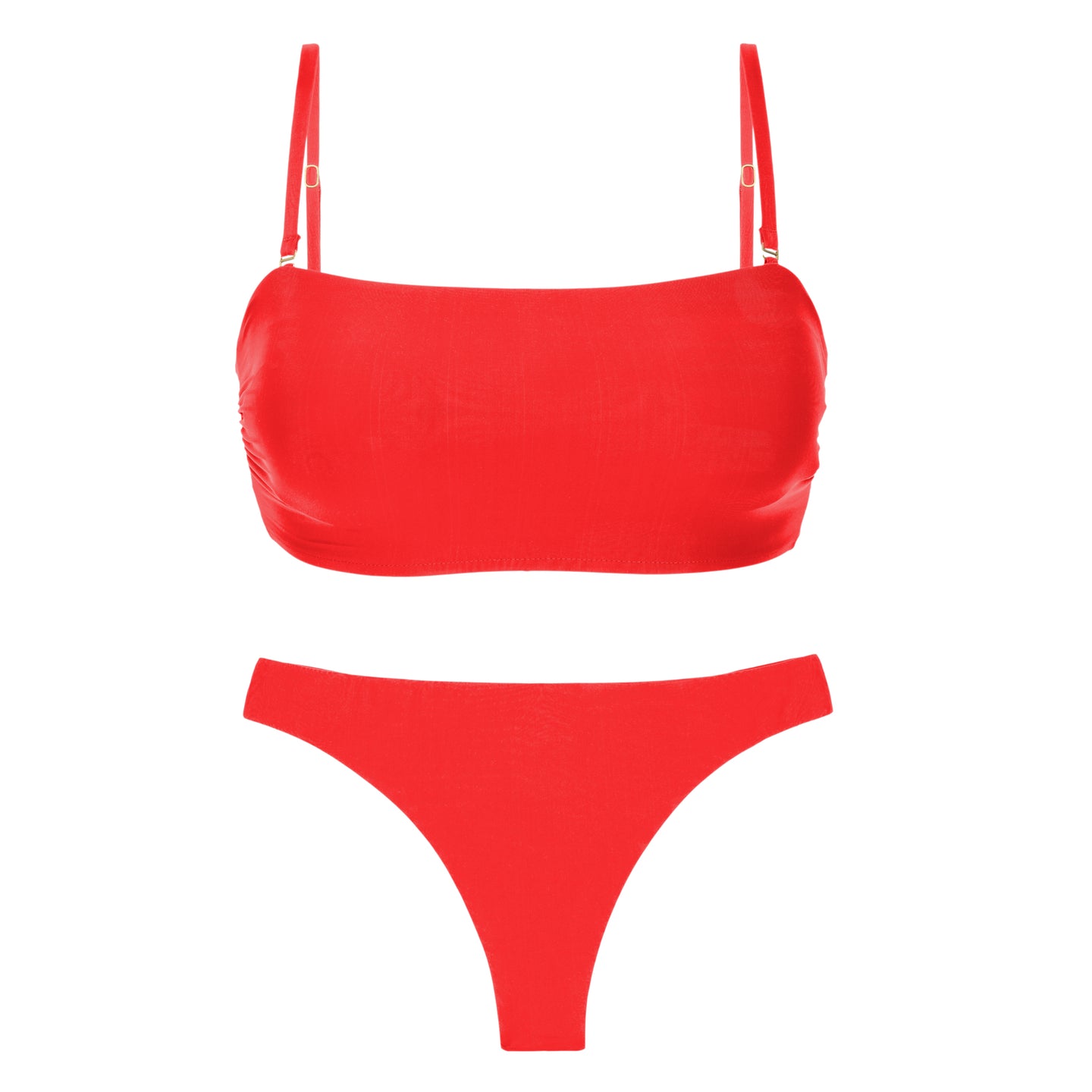 Product Front: Rio De Sol Conjunto Set Rouge Bandeau-Reto Nice-Fio
