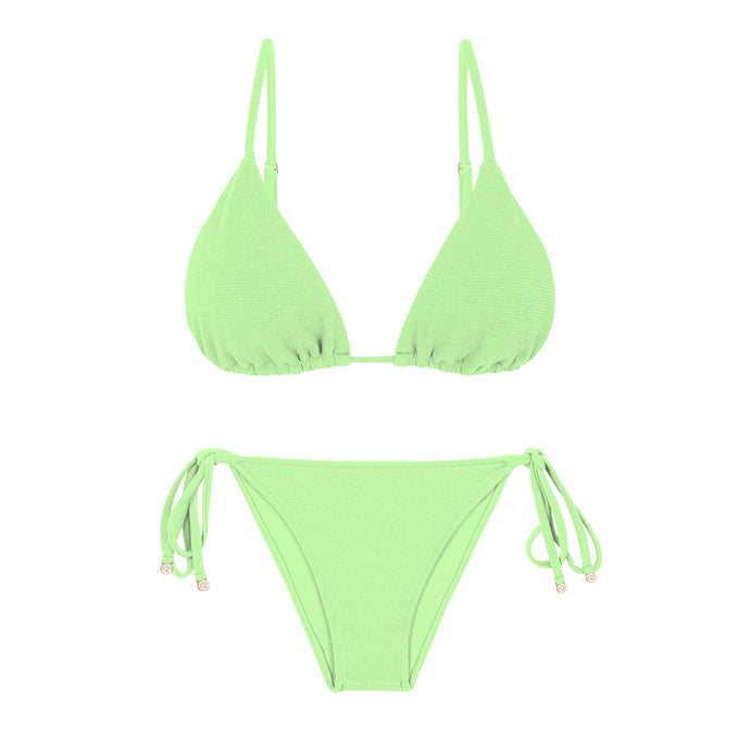 Product Front: Rio De Sol Conjunto Set Sand-Menta Lia Lacinho