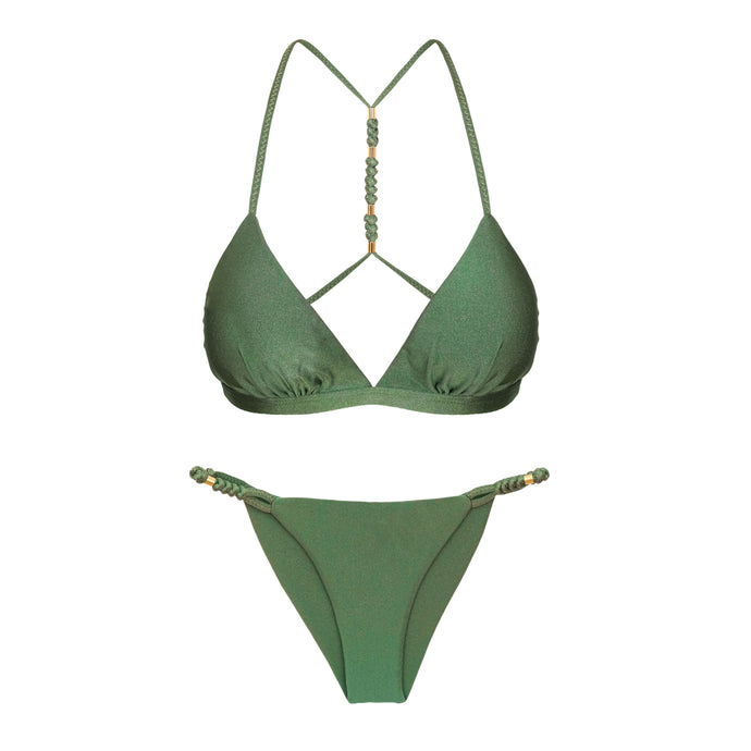 Product Front: Rio De Sol Conjunto Set Shimmer-Croco Tri-Fixo-Noa Cheeky-Noa
