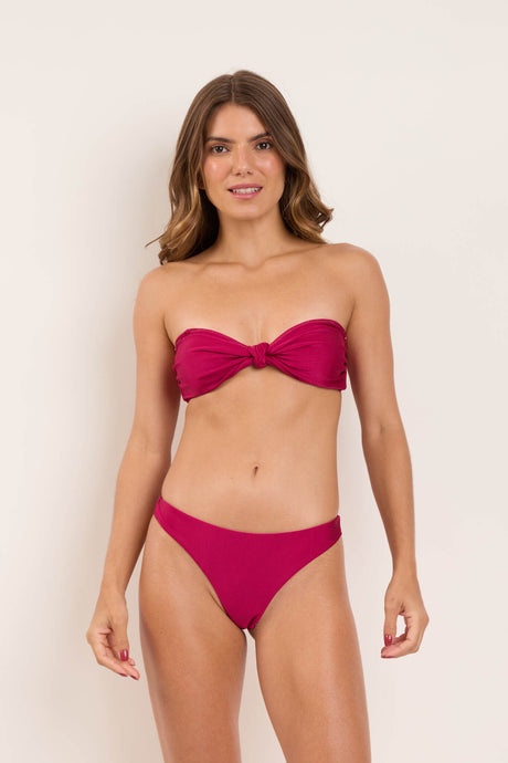 Model Front: Rio De Sol Conjunto Set Shimmer-Desejo Bandeau-Joy Essential