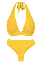 Cargar imagen en el visor de la galería, Product Front: Rio De Sol Conjunto Set Sunflower Halter-Cos Ciao
