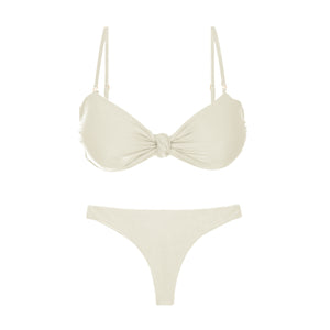 Product Front: Rio De Sol Conjunto Set Touch-Natural Bandeau-Joy Mia