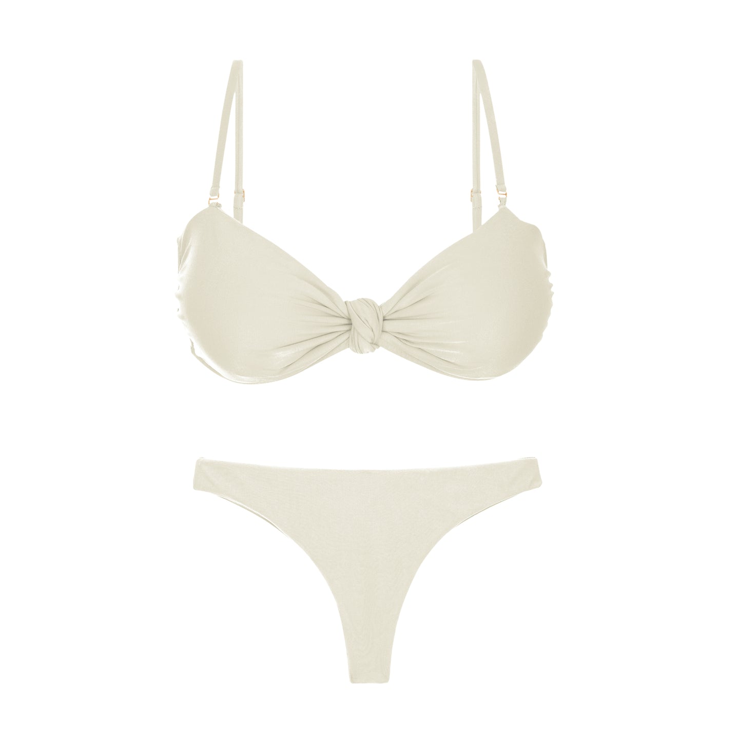 Product Front: Rio De Sol Conjunto Set Touch-Natural Bandeau-Joy Mia