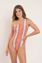 Cargar imagen en el visor de la galería, Image 05: Rio De Sol Una Pieza Stripes Sienna
