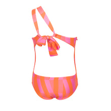 Cargar imagen en el visor de la galería, Product Back: Rio De Sol Bañador Niña De Una Pieza Sunrise Santorini-Kids
