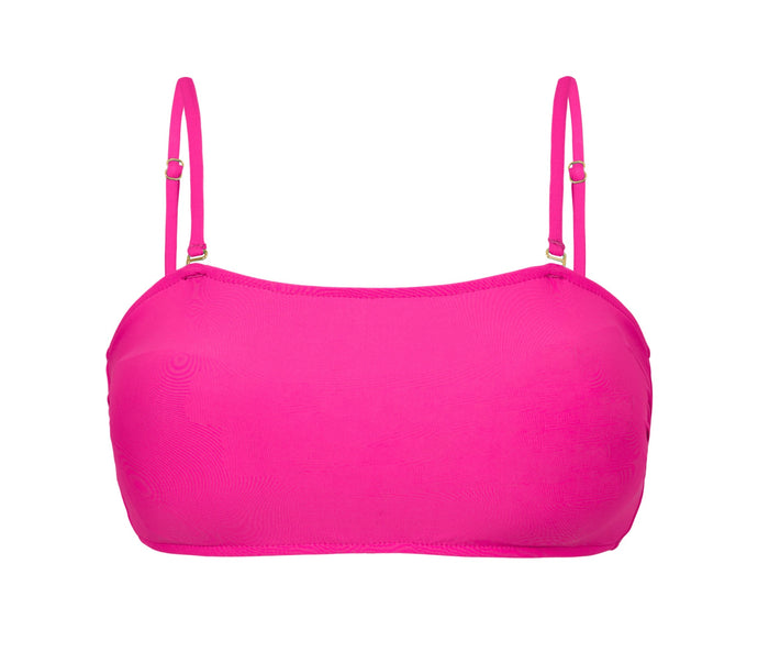 Product Front: Rio De Sol Sostén Top Amaranto Bandeau-Reto