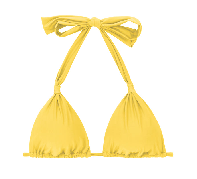 Product Front: Rio De Sol Sostén Top Amarelo Mel
