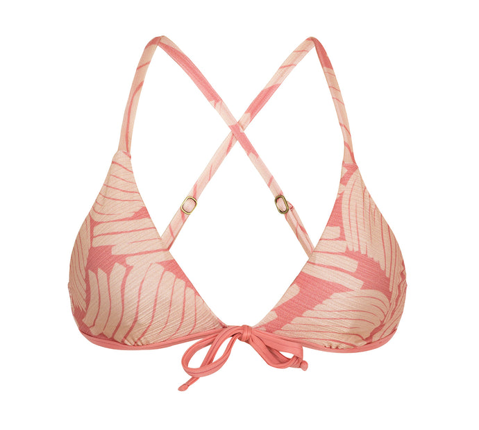 Product Front: Rio De Sol Sostén Top Banana Rose Micro