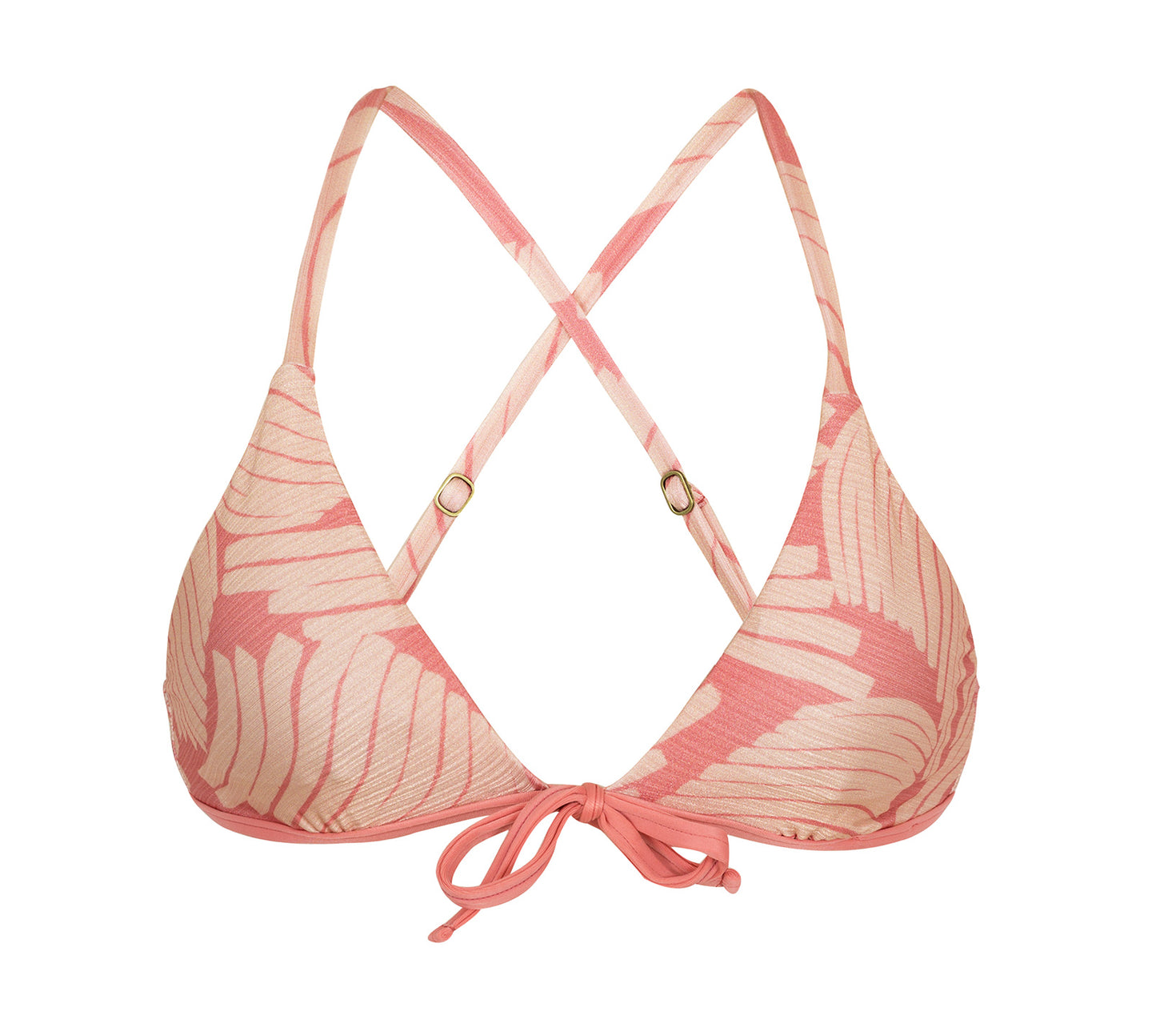 Product Front: Rio De Sol Sostén Top Banana Rose Micro